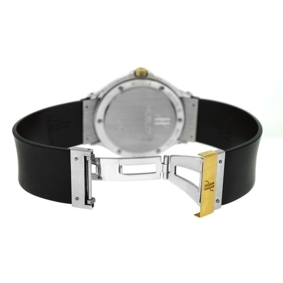 Hublot MDM Classic 1530.1 18k Yellow Gold Steel Date 36MM Unisex Automatic Watch - Picture 7 of 9